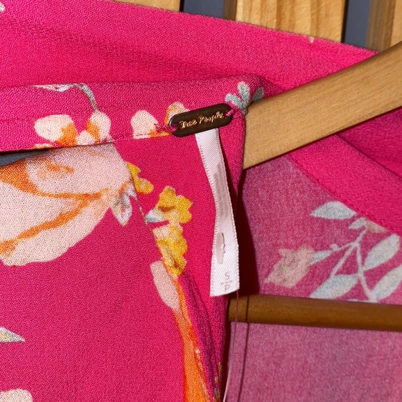 Free people Tate tunic in pink - Picture 5 of 5